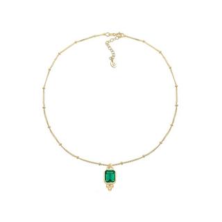 Elli  Halskette Choker Kugelkette Quartz Edelstein 