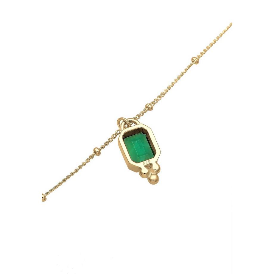 Elli  Halskette Choker Kugelkette Quartz Edelstein 