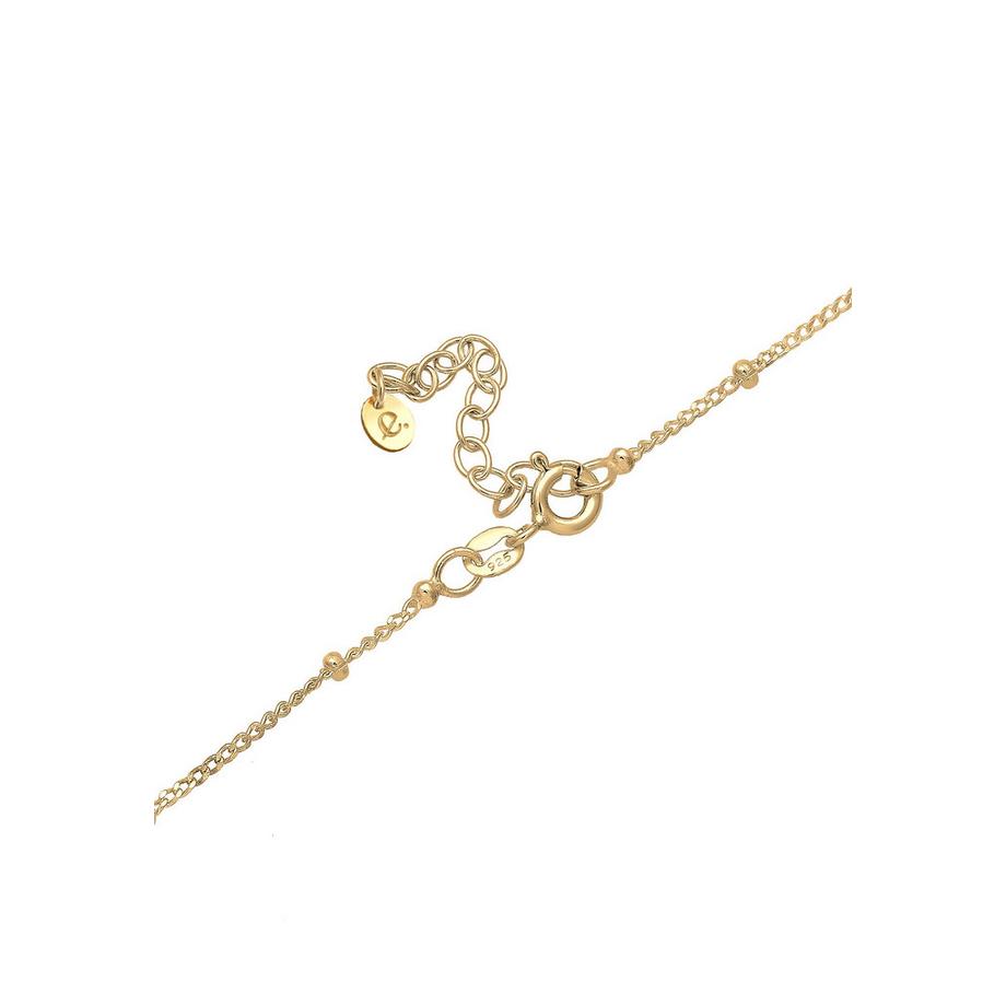 Elli  Halskette Choker Kugelkette Quartz Edelstein 