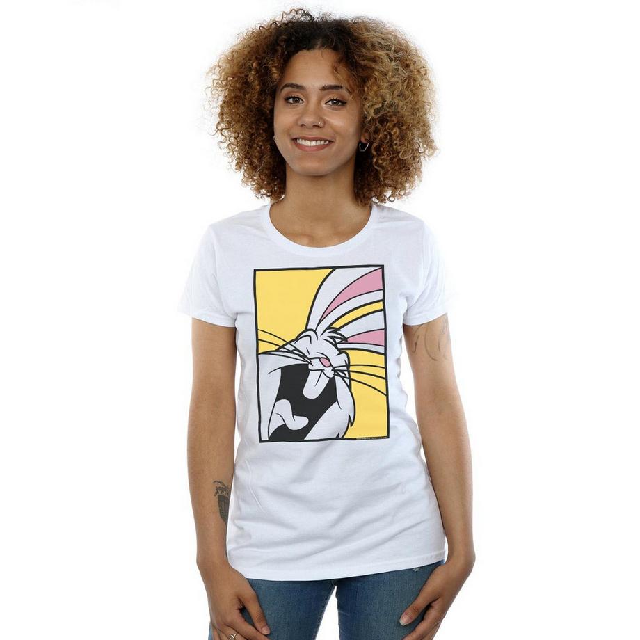 LOONEY TUNES Bugs Bunny Scream T-Shirt Imprimé  