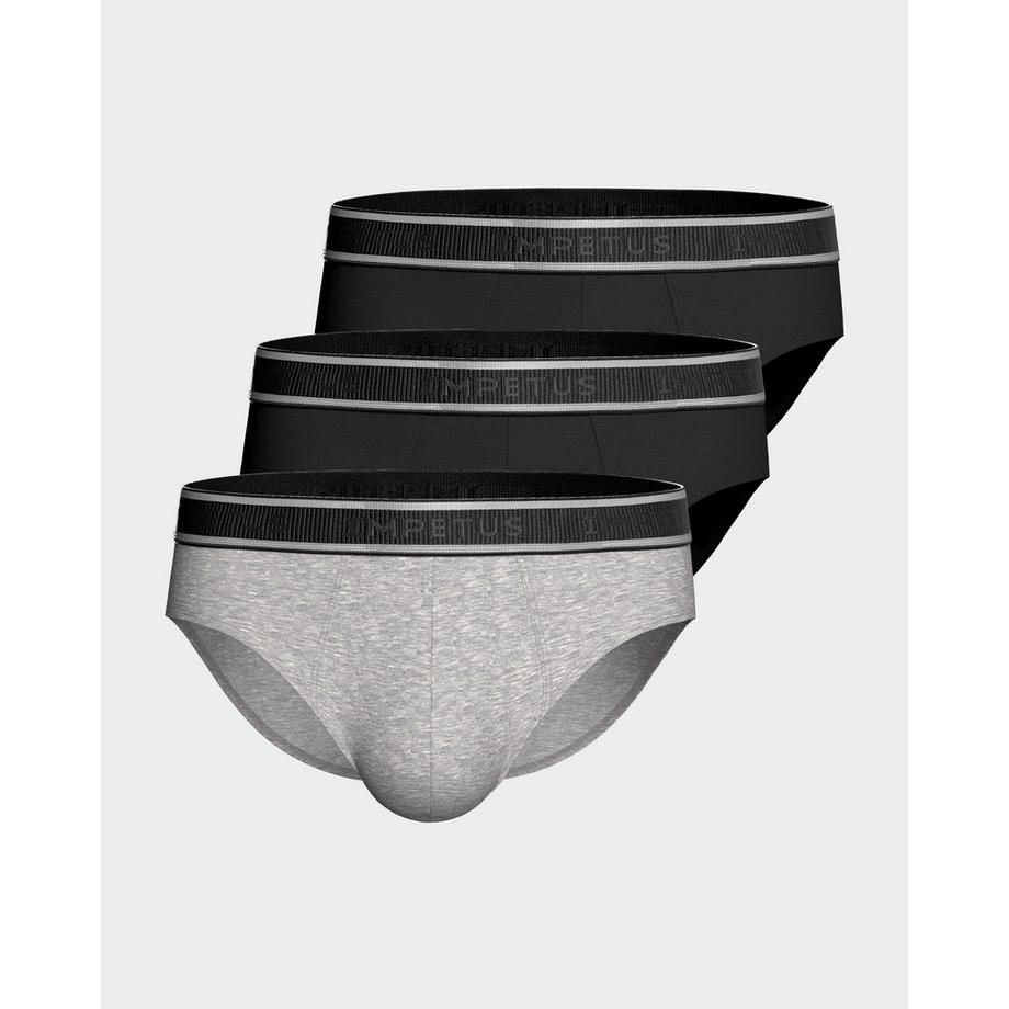 Lot de 3 Slips en coton élasthanne