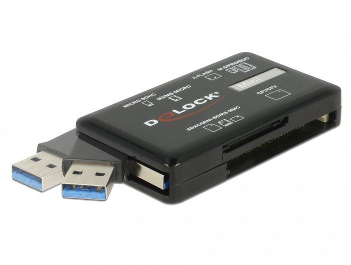 DeLock  91758 Kartenleser USB 3.2 Gen 1 (3.1 Gen 1) 