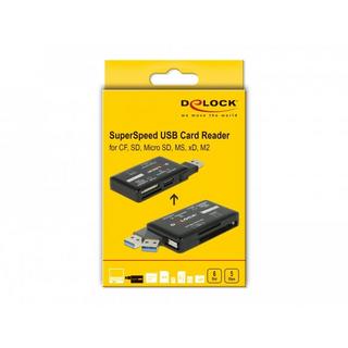 DeLock  91758 Kartenleser USB 3.2 Gen 1 (3.1 Gen 1) 