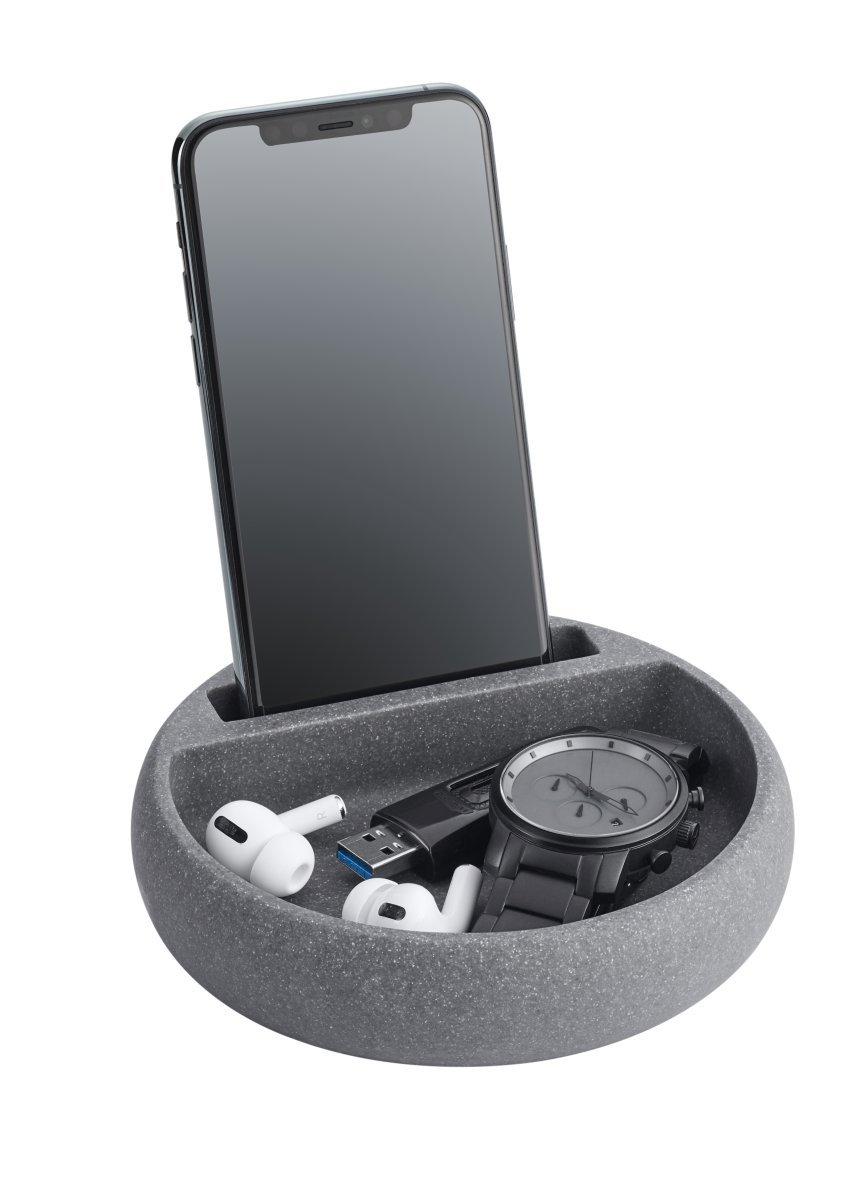 diaqua  Halter für Smartphone anthrazit, rund 