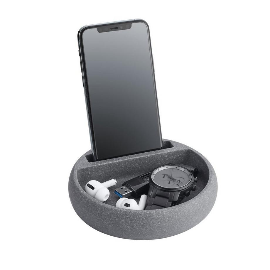 diaqua  Supporto per Smartphones antracite, rotondo 