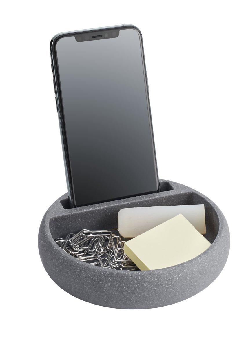 diaqua  Halter für Smartphone anthrazit, rund 