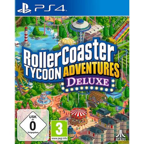 ATARI  PS4 RollerCoaster Tycoon Adventures Deluxe 