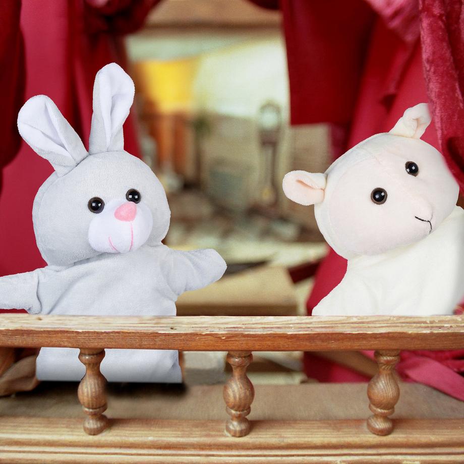 B2X  Handpuppen für Kinder 4er Set 