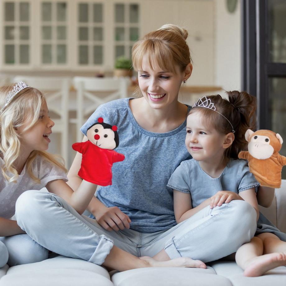 B2X  Handpuppen für Kinder 4er Set 