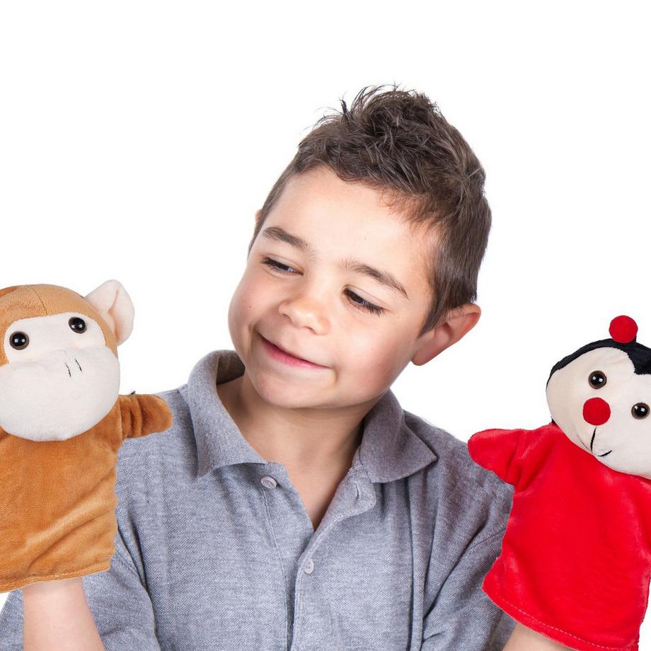 B2X  Handpuppen für Kinder 4er Set 