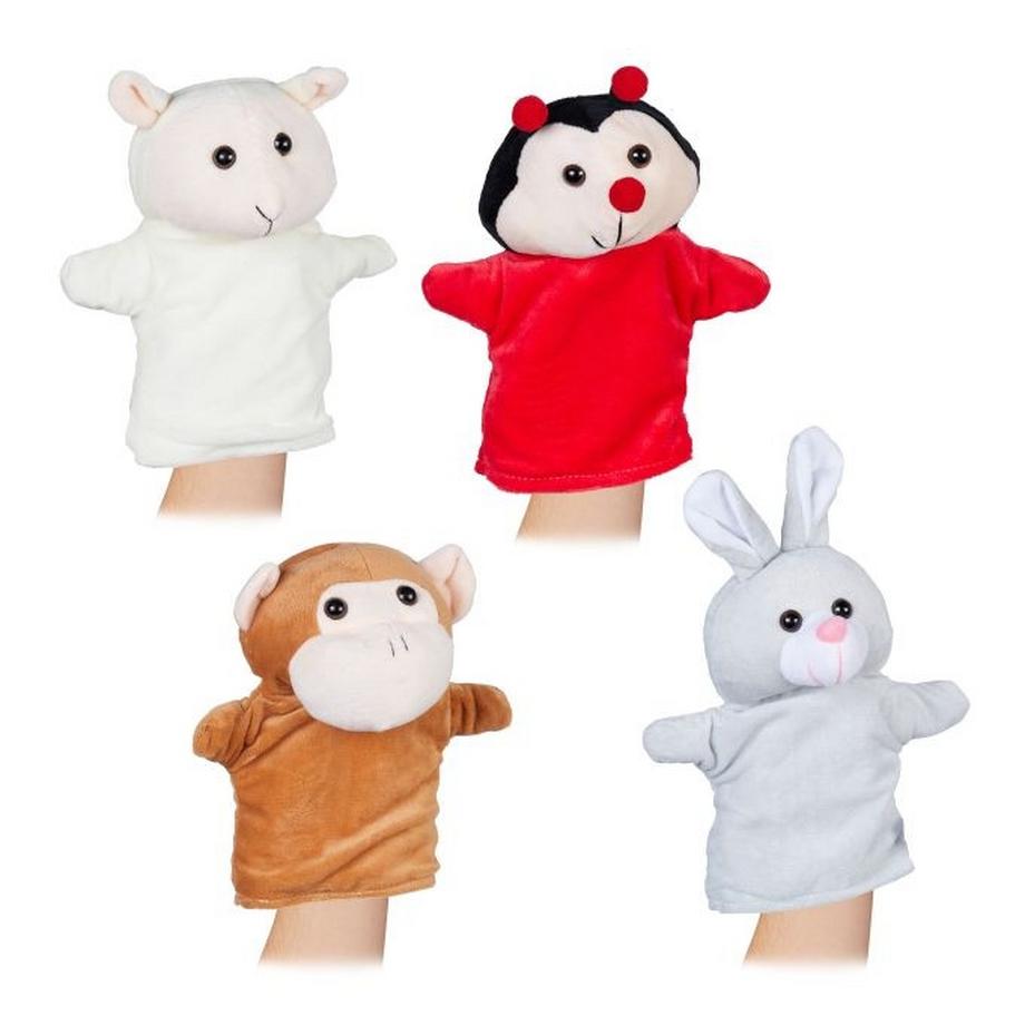 B2X  Handpuppen für Kinder 4er Set 