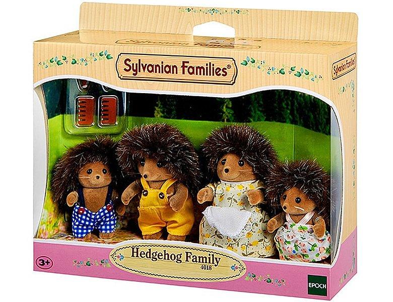 Sylvanian Families  Sylvanian Families La famille hérisson 4018 