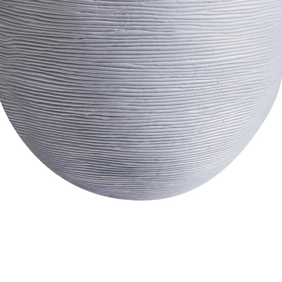 Beliani Vaso per piante en Fibra d'argilla  ZAKROS  