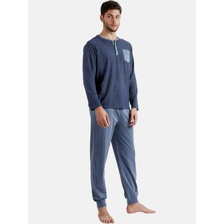Admas  Pyjama tenue d'intérieur pantalon et haut Azure A Antonio Miro 