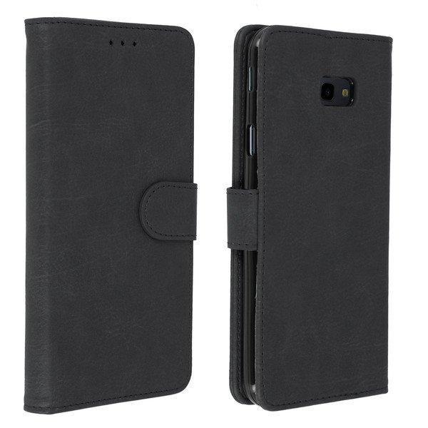 Avizar  Custodia Flip Galaxy J4 Plus Nero 