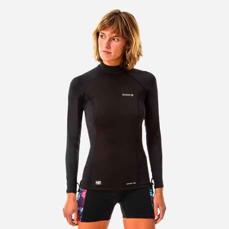 OLAIAN  Top donna maniche lunghe surf neoprene 