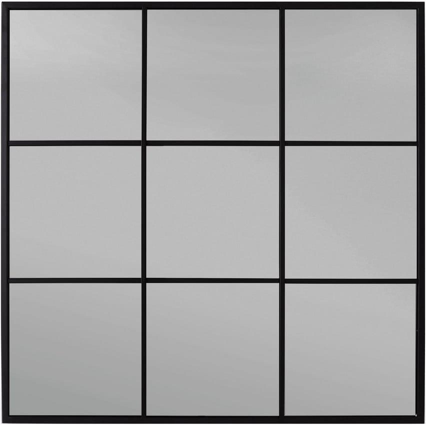 mutoni Specchio Window Planet nero 90x90  