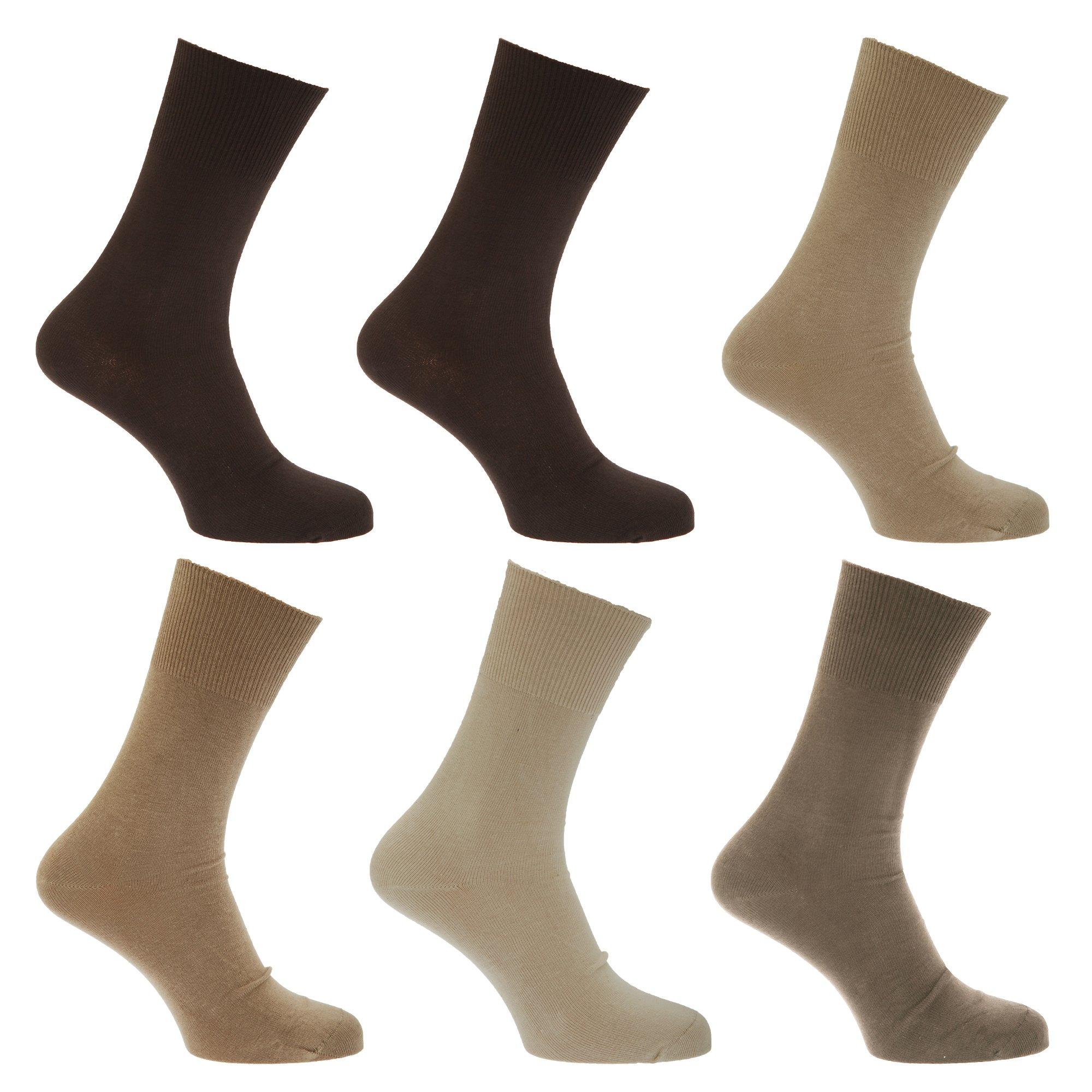 Universal Textiles  Chaussettes nonélastiquée (lot de 6 paires) 