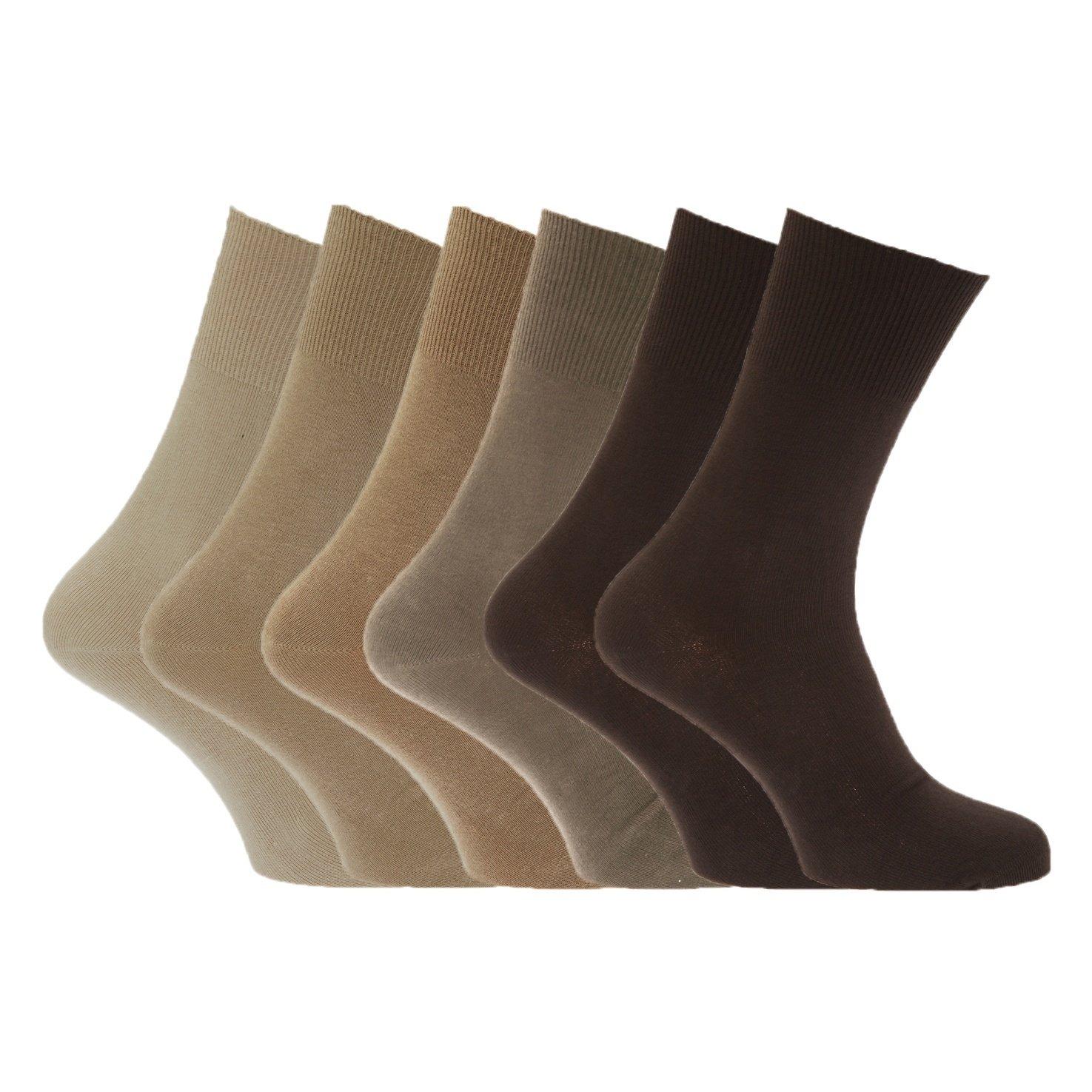 Universal Textiles  Chaussettes nonélastiquée (lot de 6 paires) 