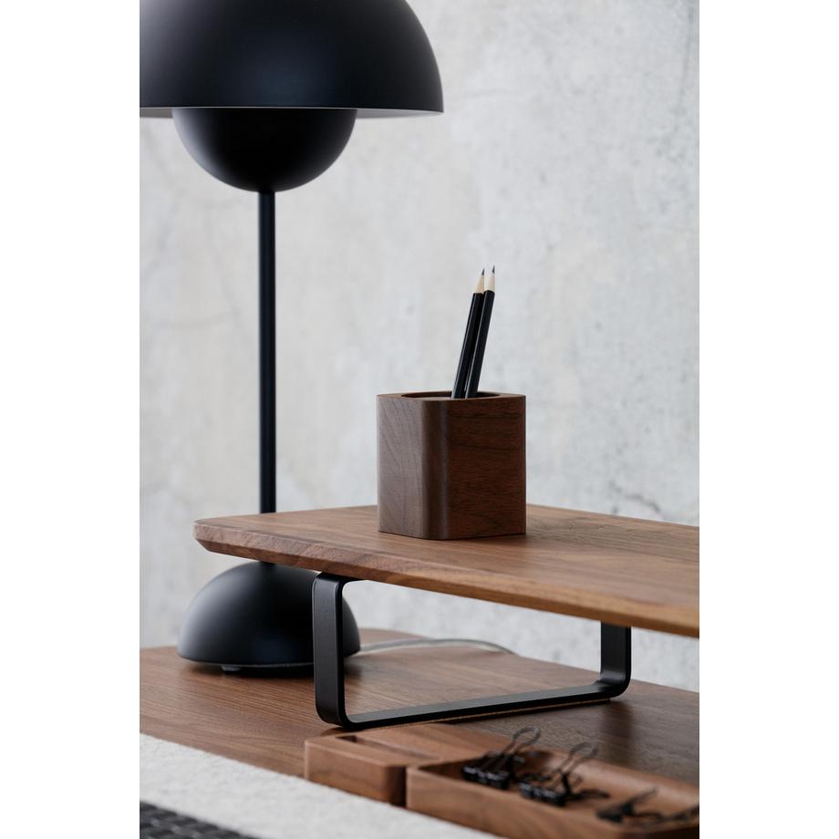 Oakywood Vaso cubico Contenitore cubico in legno - per penne o fiore  