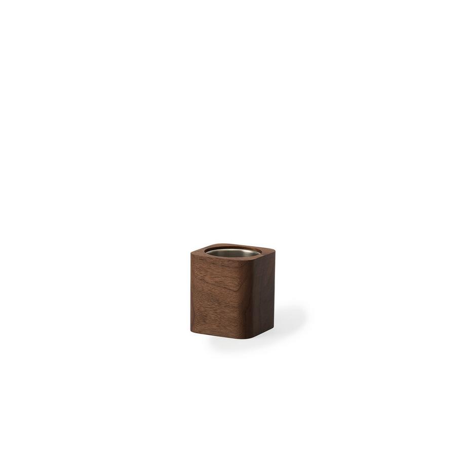 Oakywood Vaso cubico Contenitore cubico in legno - per penne o fiore  
