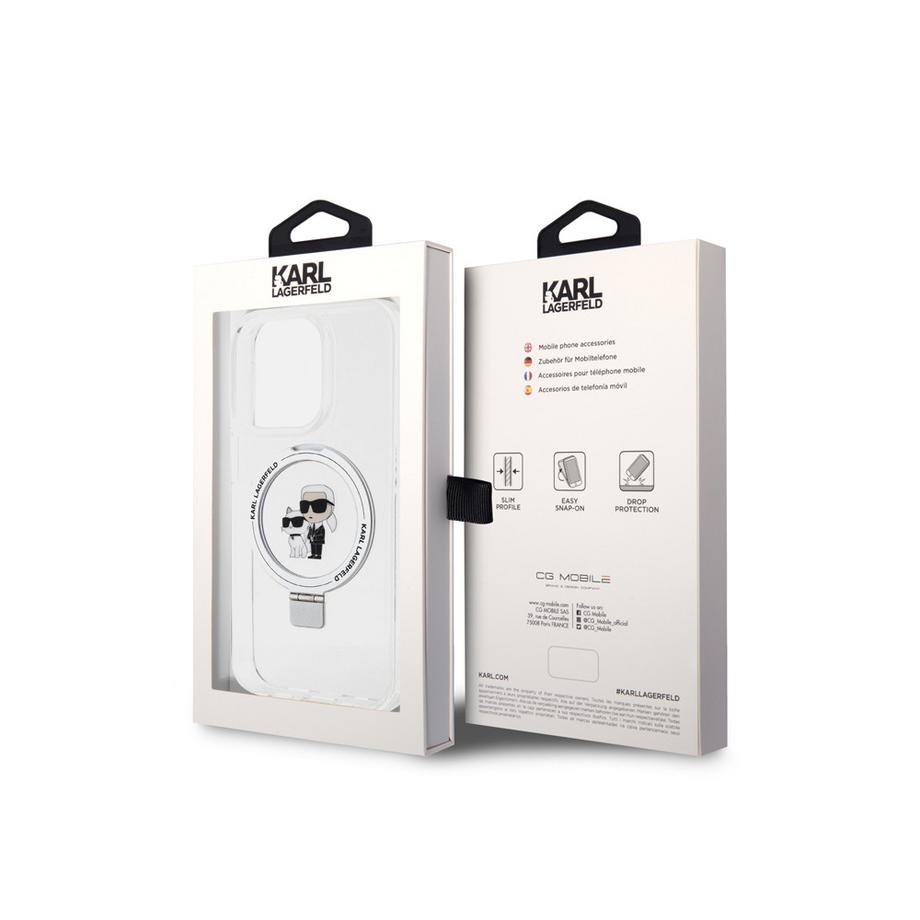 KARL LAGERFELD  Hülle iPhone 15 Pro Max Karl & Choupette 