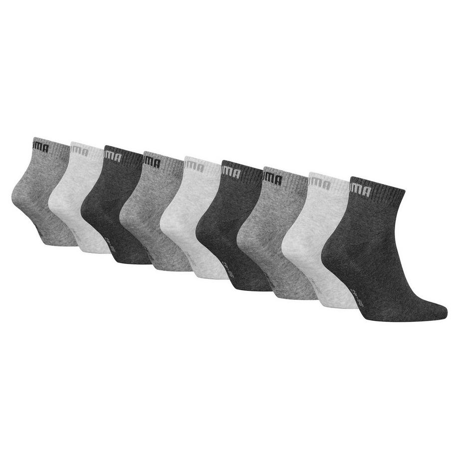 PUMA Stretch Quarter Plain Socken 9er Pack  