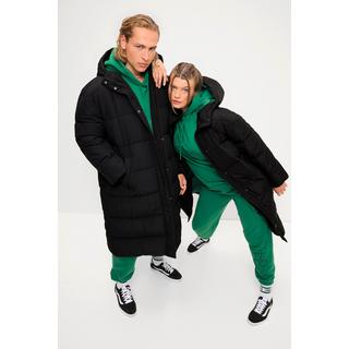 Studio Untold  Steppmantel, oversized, Kapuze, Langarm, Color-Futter, Unisex 