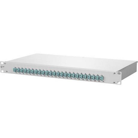 METZ CONNECT  24 Port LWL-Patchpanel 483 mm (19) LC 1 HE 