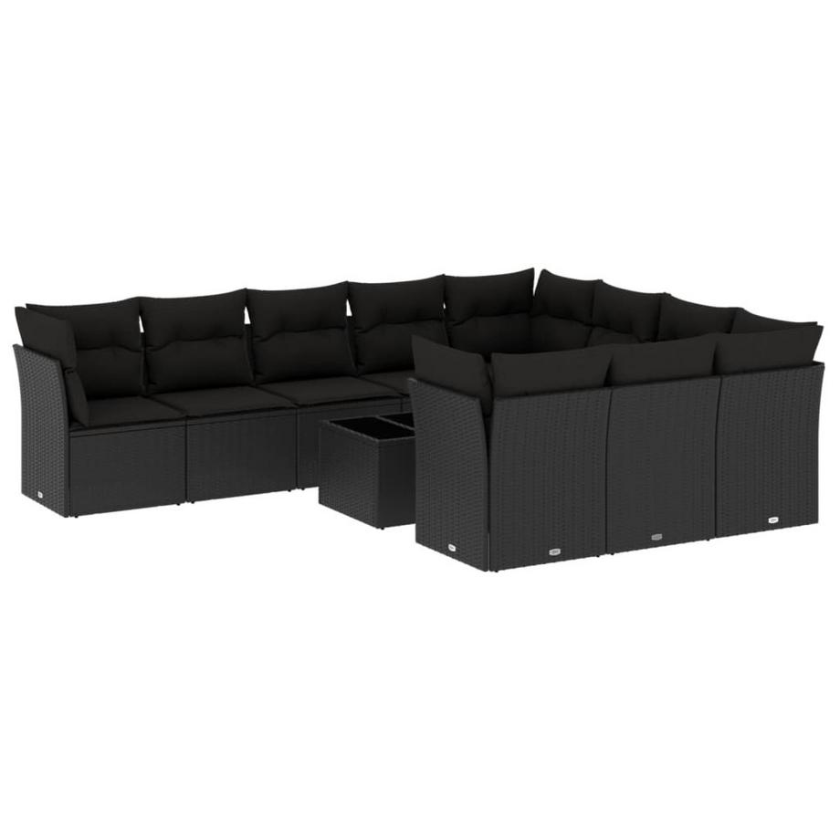 Ensemble de canapés de jardin rotin synthétique
