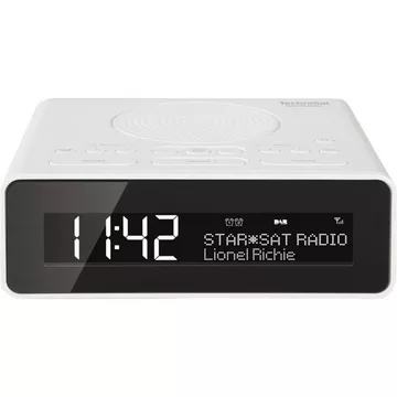 TechniSat DigitRadio 51 Orologio Digitale Bianco