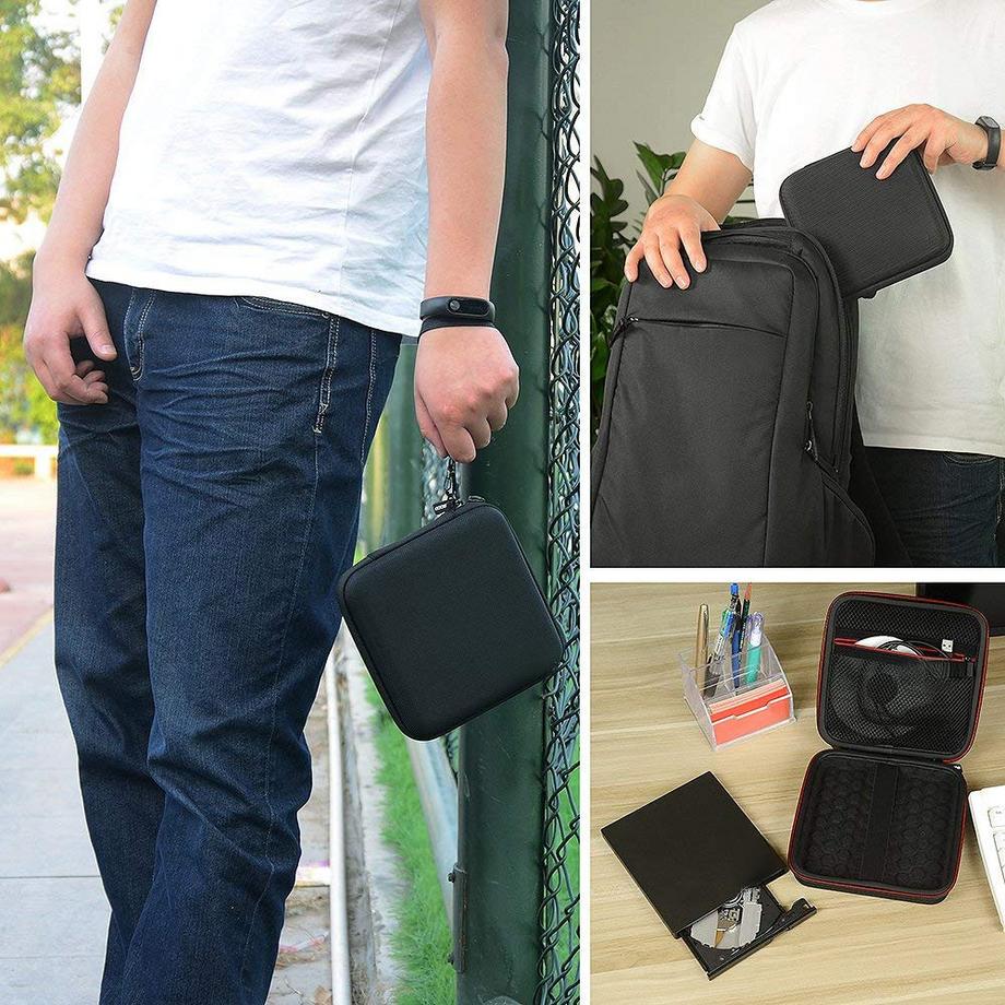 Only-bags.store  Externes DVD-CD-Laufwerkgehäuse für USB-Laufwerk/Apple External USB Drive 