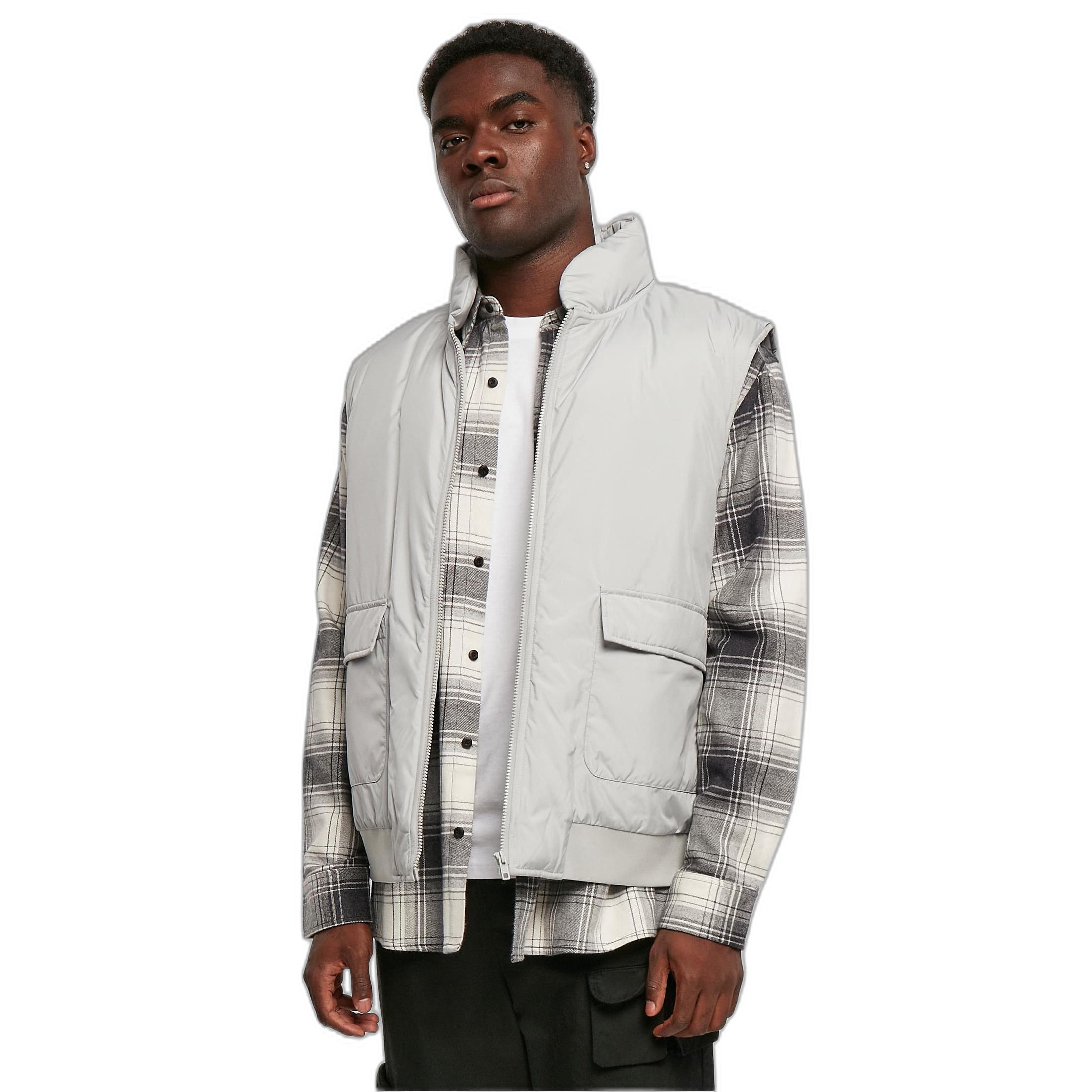 URBAN CLASSICS  gilet imbottito clean 