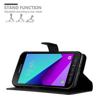 Cadorabo  Hülle für Samsung Galaxy XCover 4  XCover 4s Standfunktion, Kartenfach 