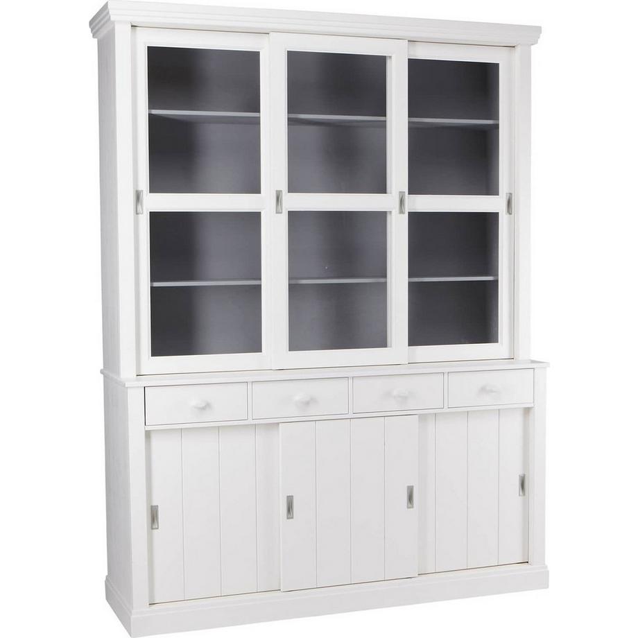 mutoni Buffetschrank Lagos Kiefer FSC 214x166 weiss  
