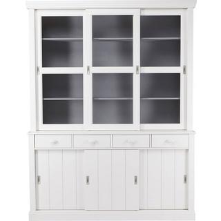 mutoni Armoire buffet Lagos pin FSC 214x166 blanc  