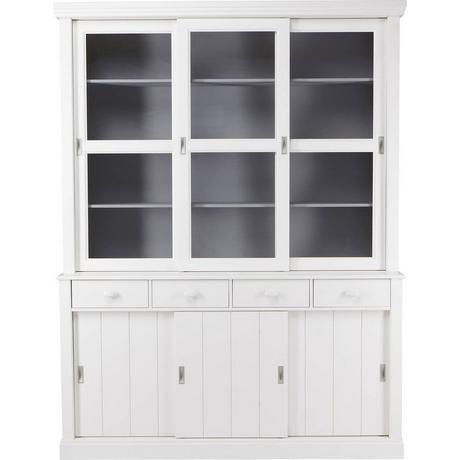 mutoni Armoire buffet Lagos pin FSC 214x166 blanc  