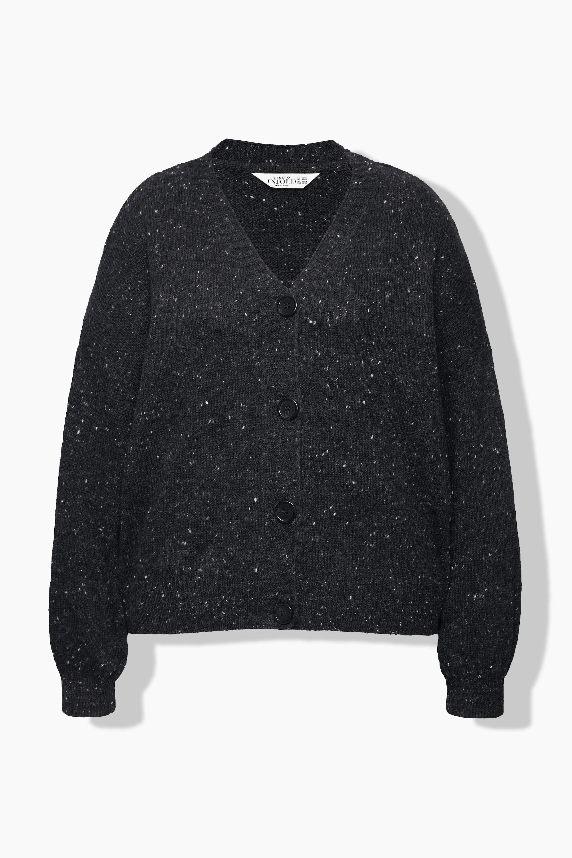 Studio Untold Cardigan Oversize Effetto Sale e Pepe  