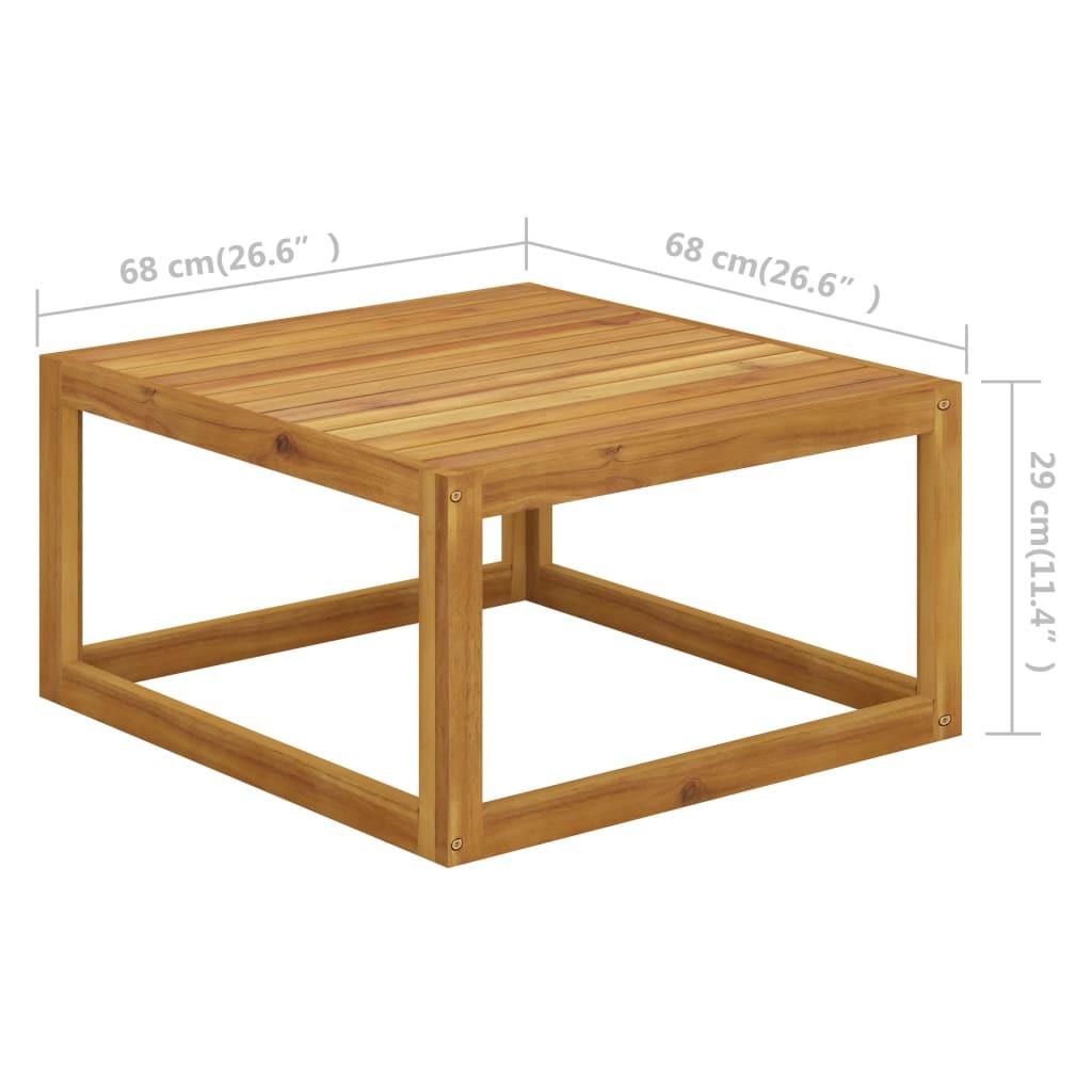 VidaXL Repose-pied bois d'acacia  