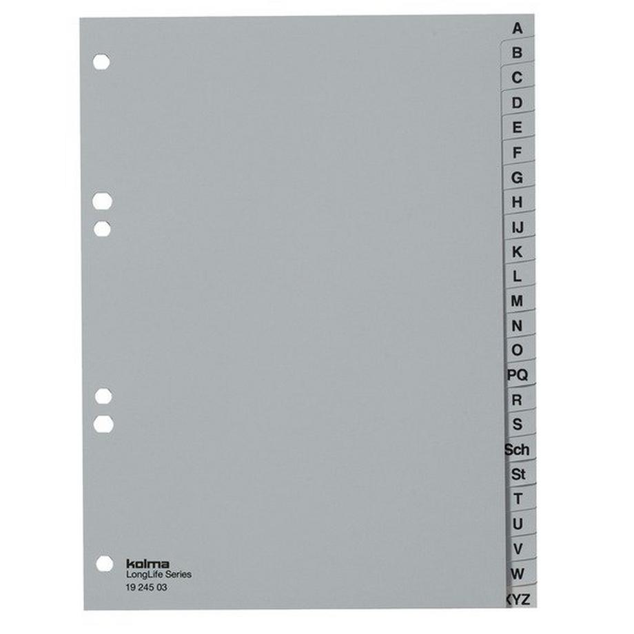 Kolma  KOLMA Register PVC A5 19.245.03 A-Z 