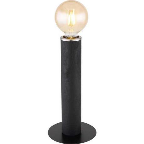 mutoni Lampe à poser Marion métal noir mat 1xE27  