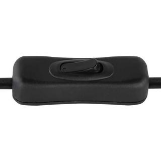 mutoni Lampe à poser Marion métal noir mat 1xE27  