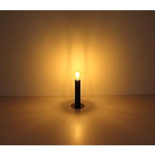 mutoni Lampe à poser Marion métal noir mat 1xE27  