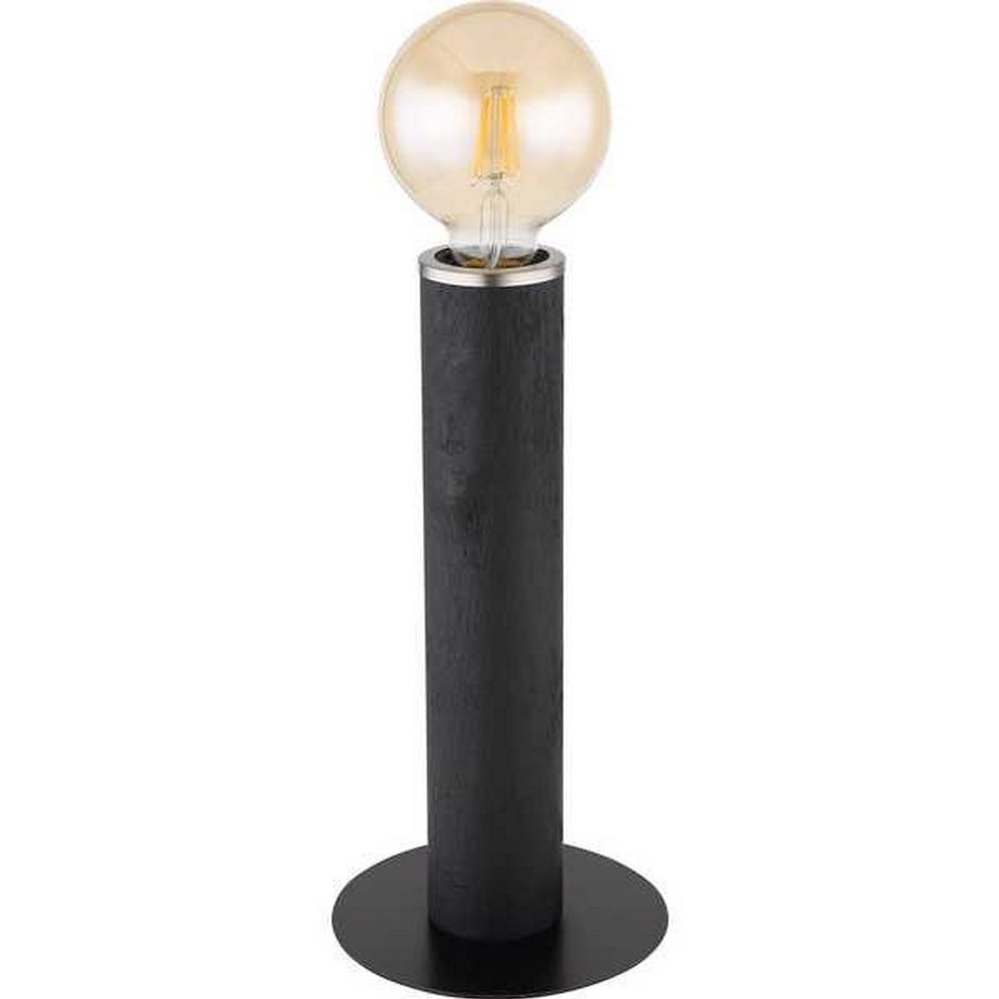 mutoni Lampe à poser Marion métal noir mat 1xE27  