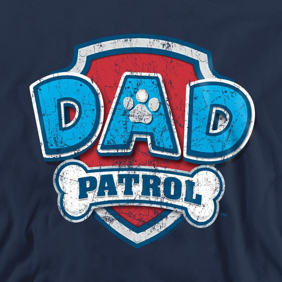 PAW PATROL Dad Patrol Sweatshirt Imprimé Col Rond  