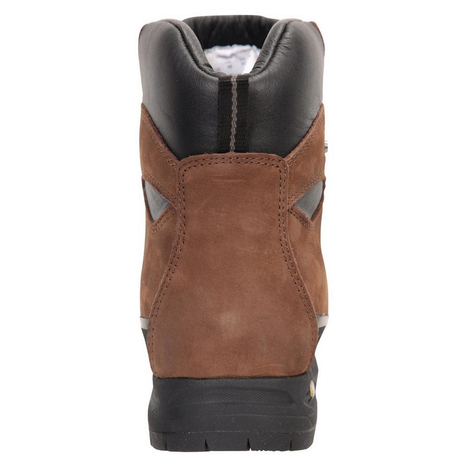 Mountain Warehouse Bottines de randonnée Quest en cuir nubuck  