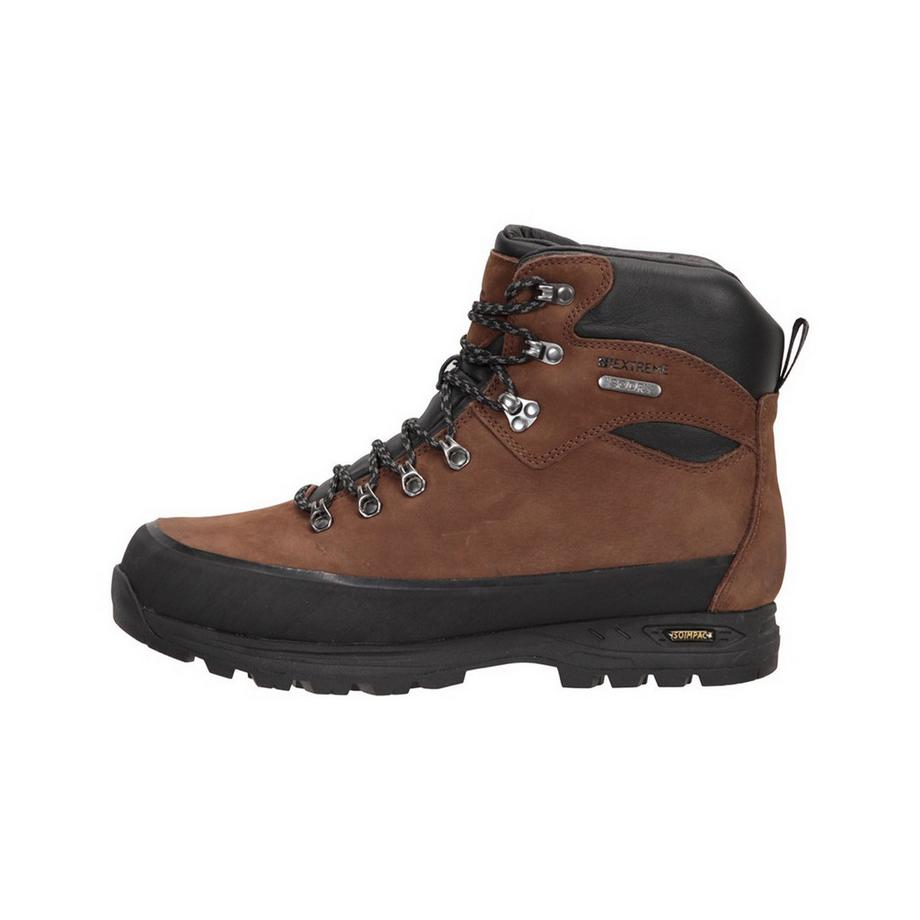 Mountain Warehouse Bottines de randonnée Quest en cuir nubuck  