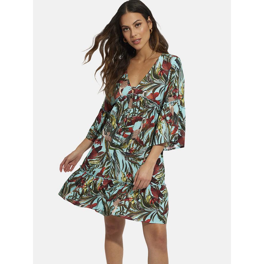 Strandkleid Dreiviertel-Ärmel Galapagos