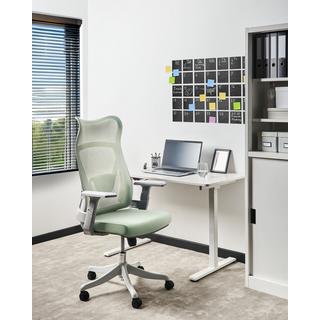 Beliani Chaise de bureau en Tissu maillé Moderne BARD  