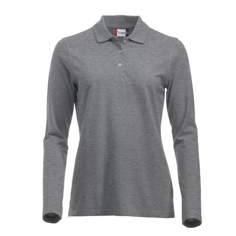 Clique Marion Classic Langarm Poloshirt  